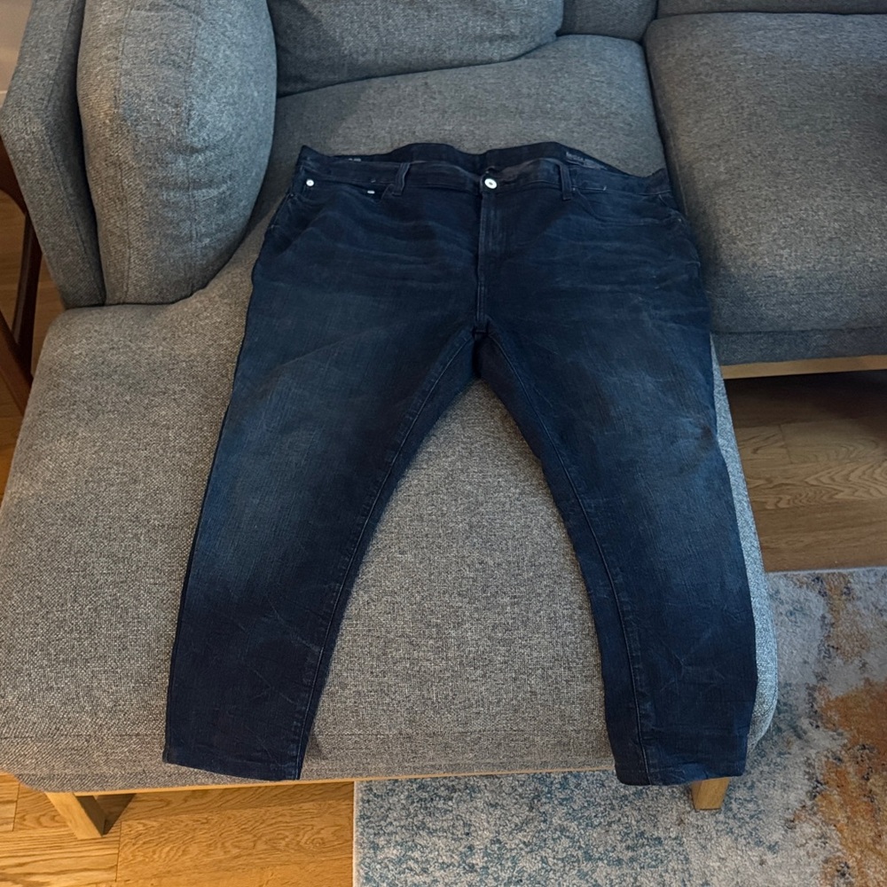 Nautica Men's Dark Blue Relaxed Jeans